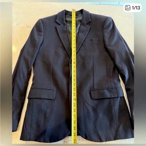 Navy Wool Blend Suit – Jack Wills – 38R Blazer & 30R Pants – Classic Tailored